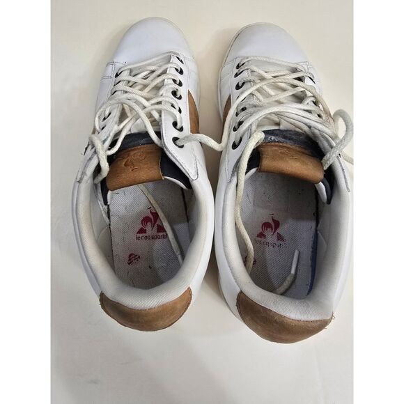 Le Coq Sportif Master Courtclassic Casual Trainers White Sneakers Men’s Size 9 - Picture 9 of 9